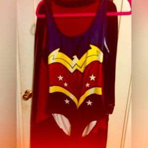 Wonder Woman Bodysuit (with cape)